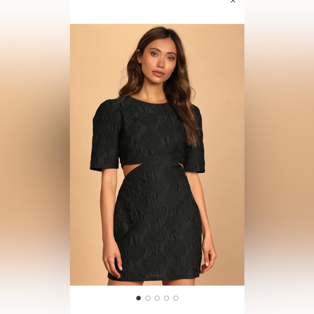 Lulus cut out mini dress
